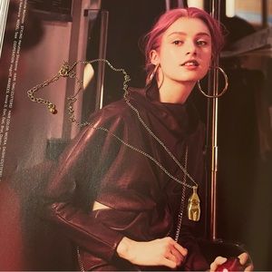 Gold Woman Vase Necklace from Wolf Circus